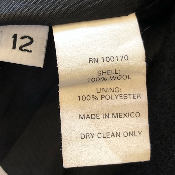 Sandro Wool Black. Jacket Coat Women’s 12 - Picture 5 of 5